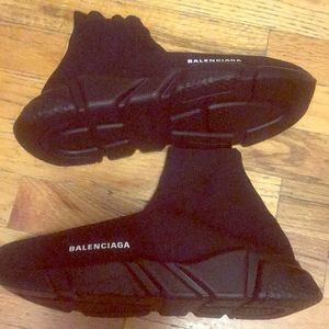 Balenciaga trainer sneakers blk